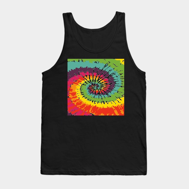 tie dye crush Tank Top by Tallulah-Malibu